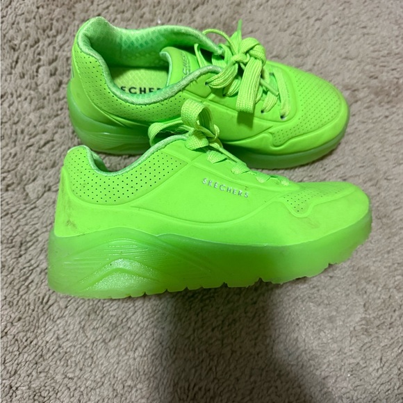 Skechers Kids' Bright Lime Sneakers - Picture 2 of 2